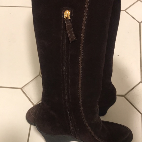 Missoni suede boots with ribbon - Picture 7 of 10